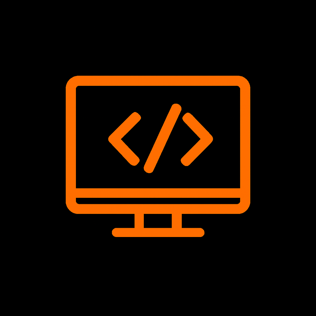 Illustration : écran de code